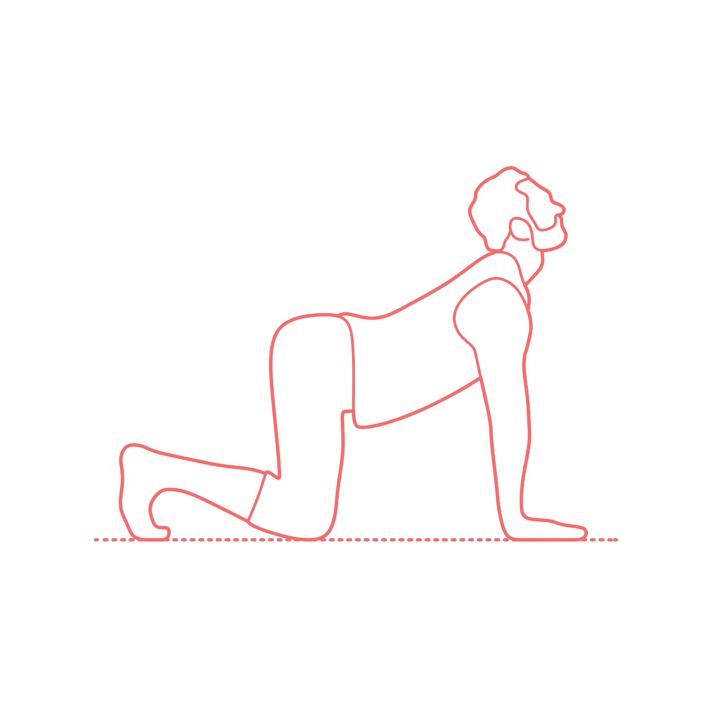 Humans Yoga Poses Cow Pose Stencil Svg Design File Free Vectors